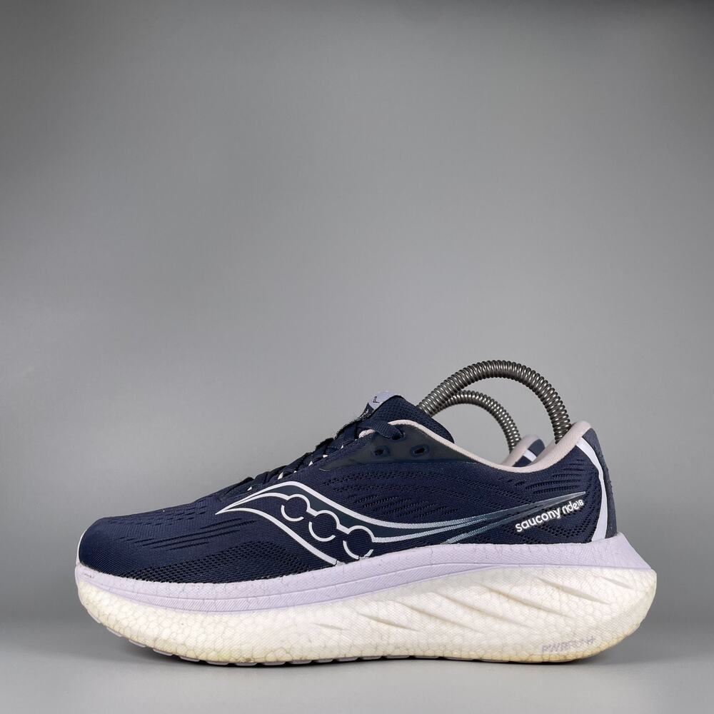 Saucony Ride 18 Women's Size 7 High Cushioned Running Shoe Athletic Sneakers GUC